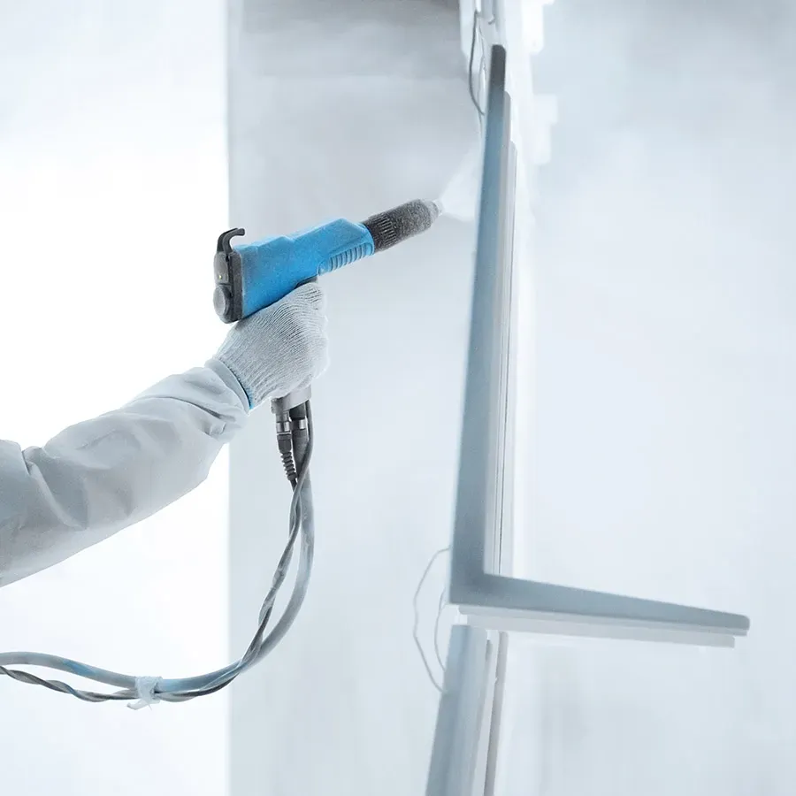 Thermolaquage pistolet